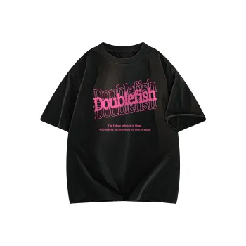 DOUBLEFISH Short Sleeved T Shirts Unisex