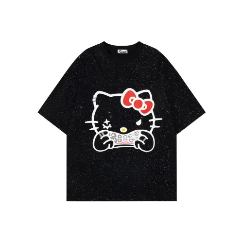 ZWMH Drop Shoulder Sleeve T-Shirt Unisex