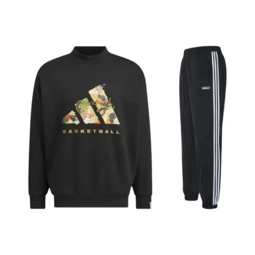 Adidas Originals Sweatshirt Set Men's Black