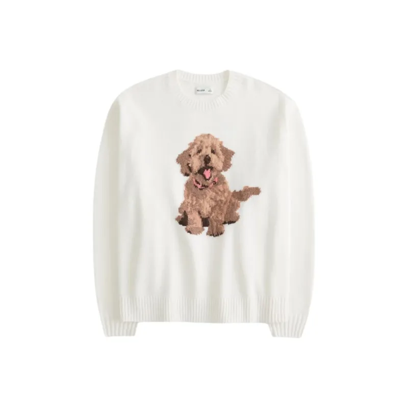 Hollister Sweater Women's White-0
