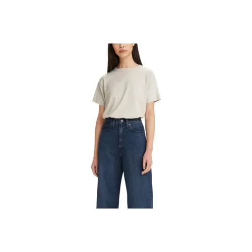 Levis Levis/Levi's SS23 WellThread Series T-Shirts Women's Gray