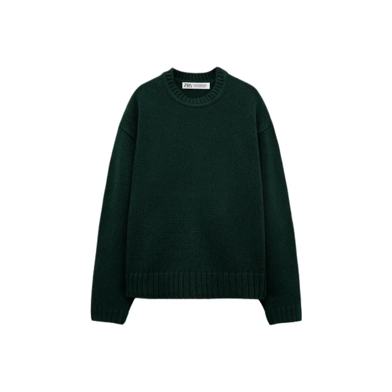 ZARA Sweater Women's Bottle Green-0