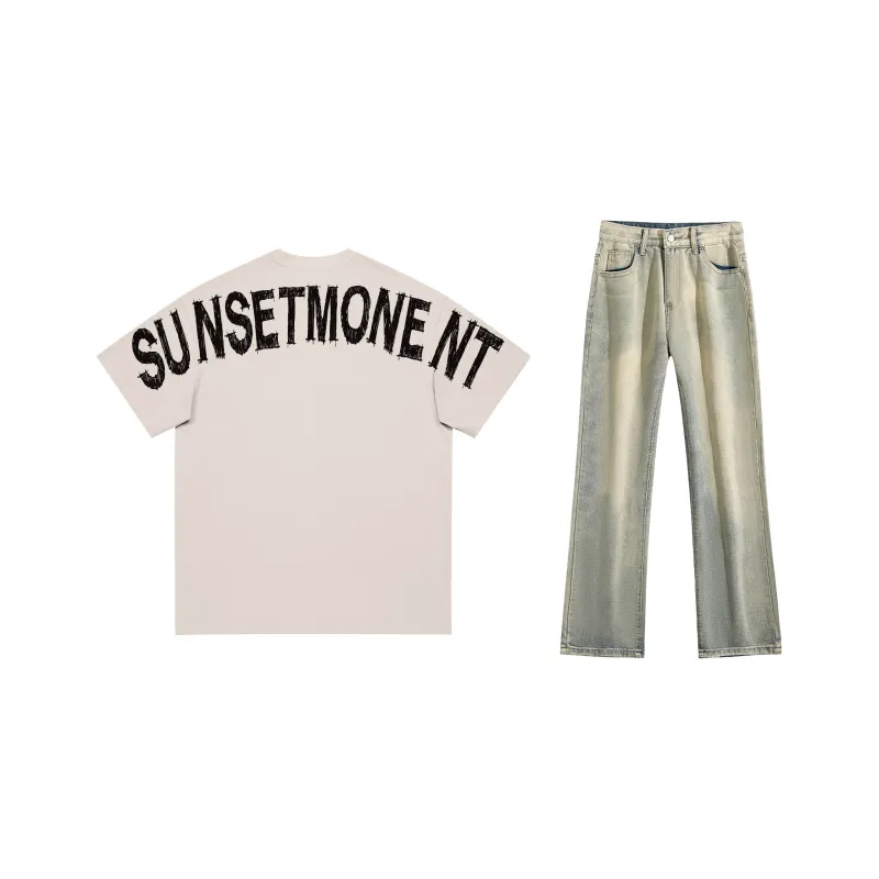 SUNSETMONENT Casual Sportswear Unisex-39