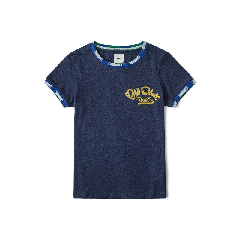 Vans Regular T Shirt Women's Dark Blue-0