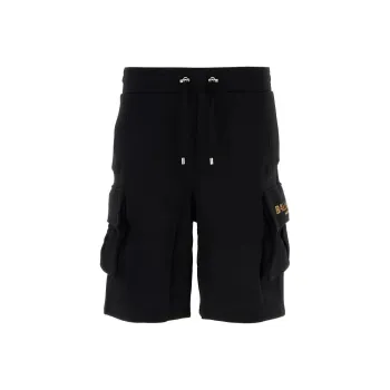 BALMAIN Classic Drawstring Bermuda Shorts