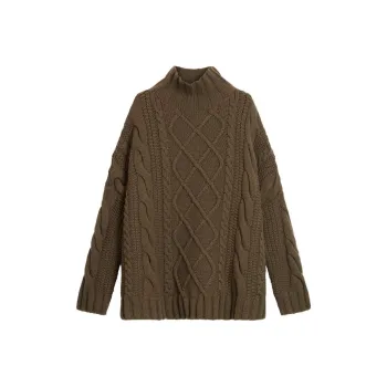MaxMara Sweater Women's Brown Green