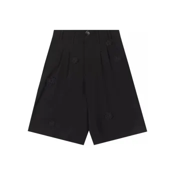 SONG FOR THE MUTE Daisy embroidered '' Shorts