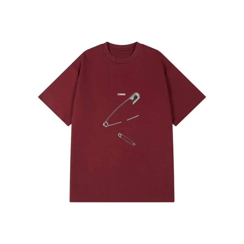 COMGM Drop Shoulder Sleeve T Shirt Unisex-20