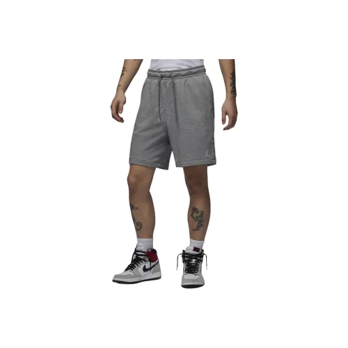 Jordan Brooklyn Fleece Casual Shorts Men's Gray