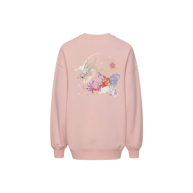 EVISU Sweatshirts Women's Pink-0