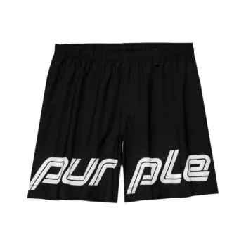 PURPLE BRAND Polyester All Round Short