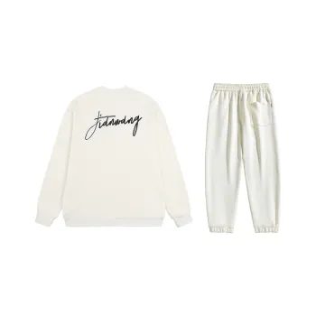 JIANWANG Sweatshirt Sets Unisex