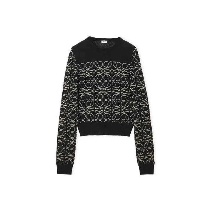 LOEWE SS22 Cashmere Sweater Women's Black-0