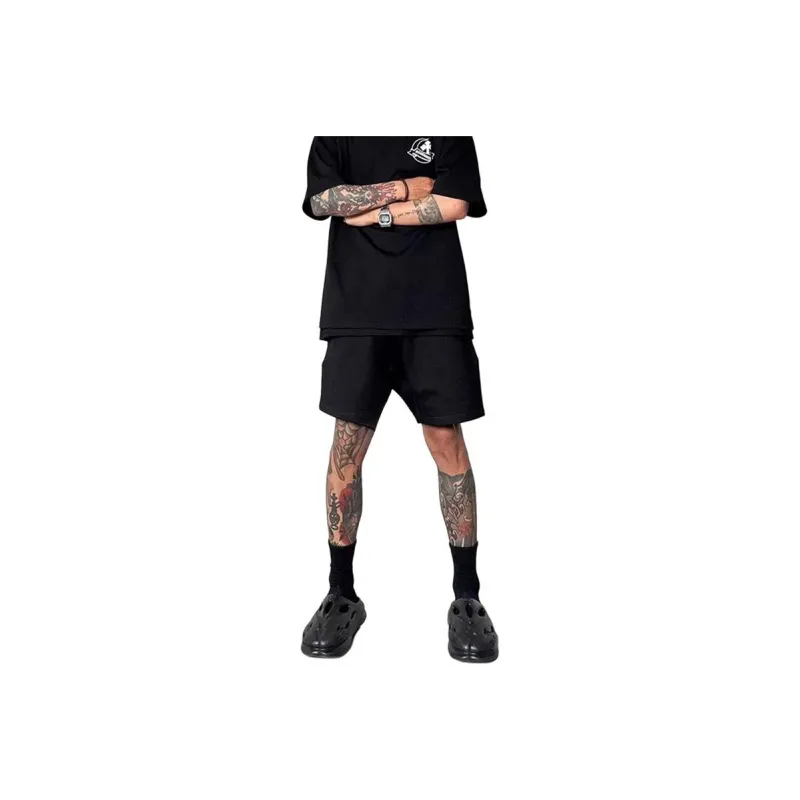 7 SEVFUN Shorts Unisex White Heather Gray-3