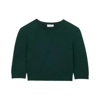 SAINT LAURENT Wool Cropped Top