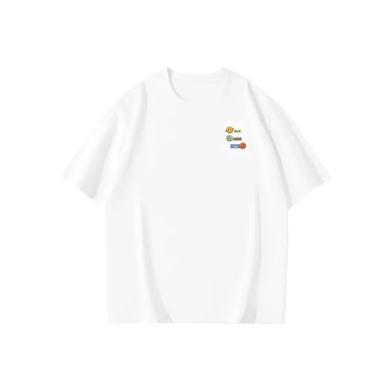 Cotton Gene Drop Shoulder Sleeve T Shirt Women's-2