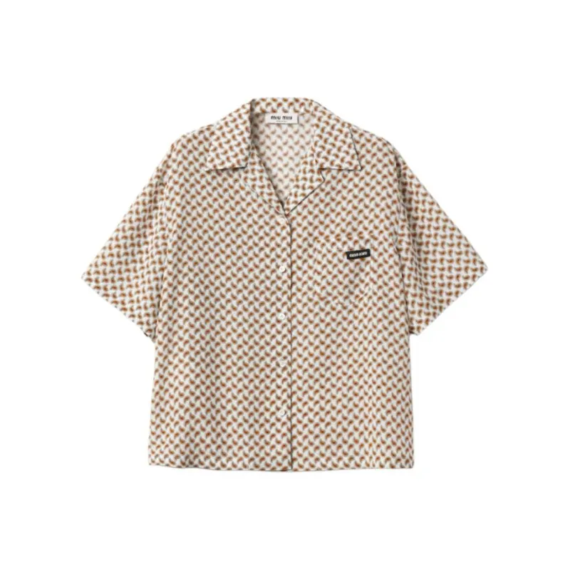 MIU MIU Shirts Women's Ivory-0