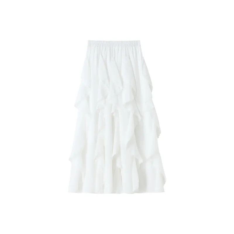 Ning Cai Yuer Casual Long Skirt Women's-1