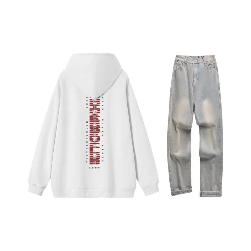 VniVerseVClub Sweatshirt Set Unisex-4