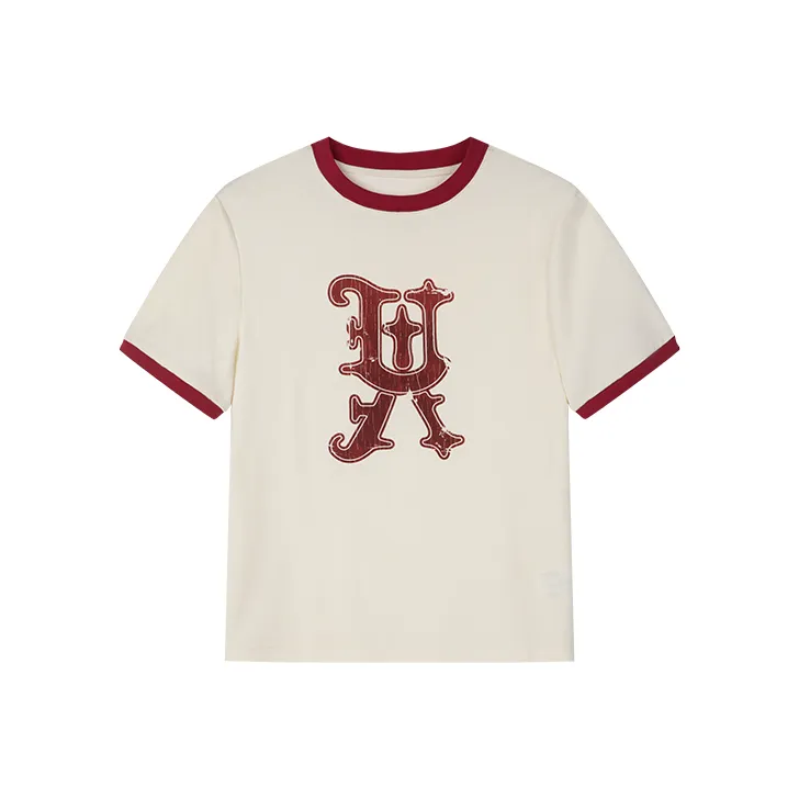 UOOYAA T Shirts Women's White-0