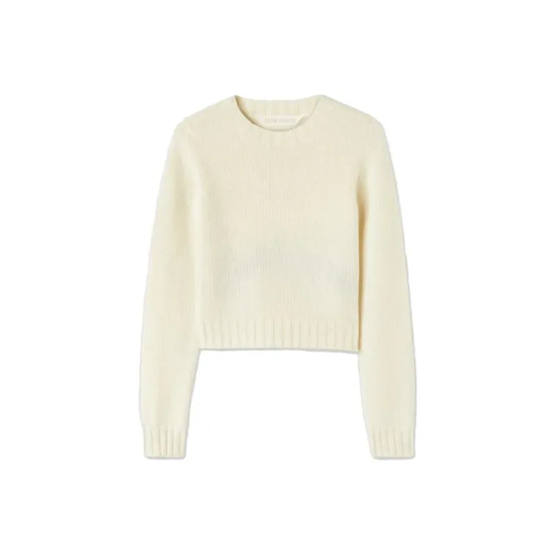 PALM ANGELS Logo Embroidered Knitted Jumper-0