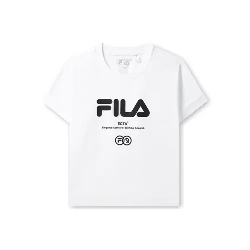 FILA x Magic Stick Set in Sleeve T Shirt Women's Standard White