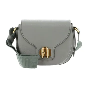 Furla Leather Shoulder Bag Mini Women's Green