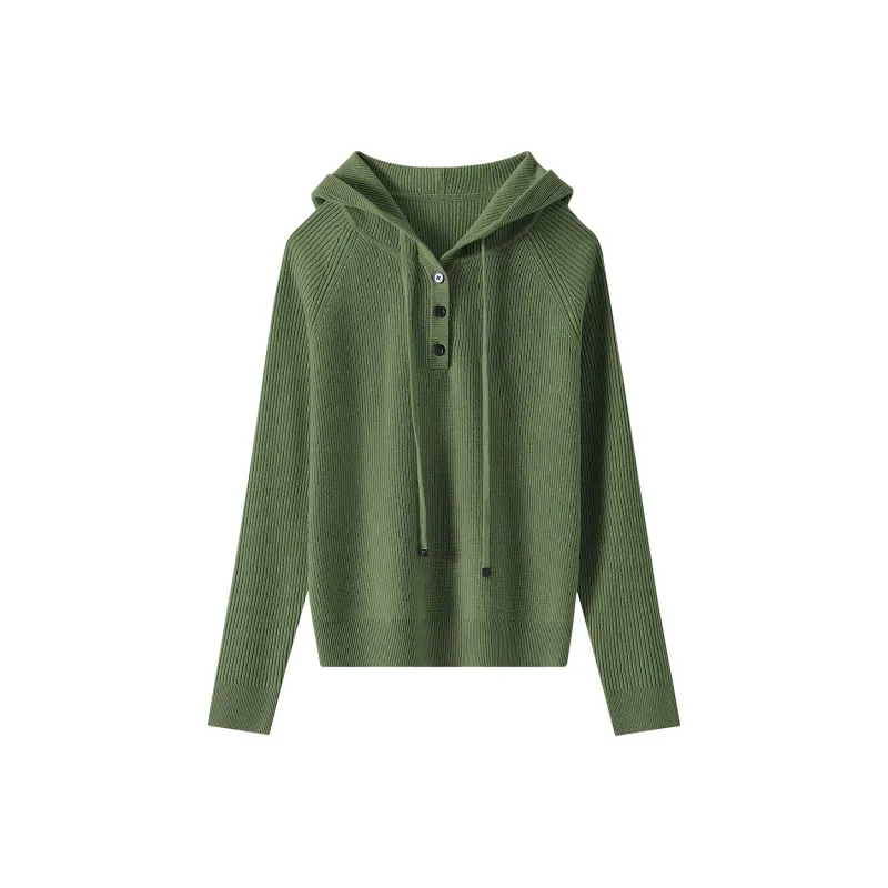H YXIANG Sweater Women's Black/Camel/Blue-9