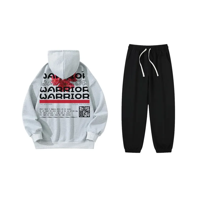 WARRIOR Sweatshirt Sets Unisex-10