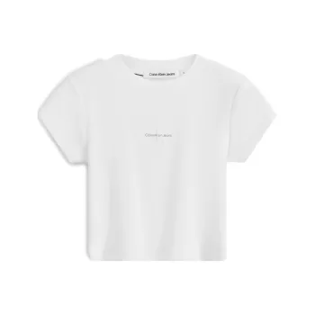 CALVIN KLEIN T Shirt Women's Moon White