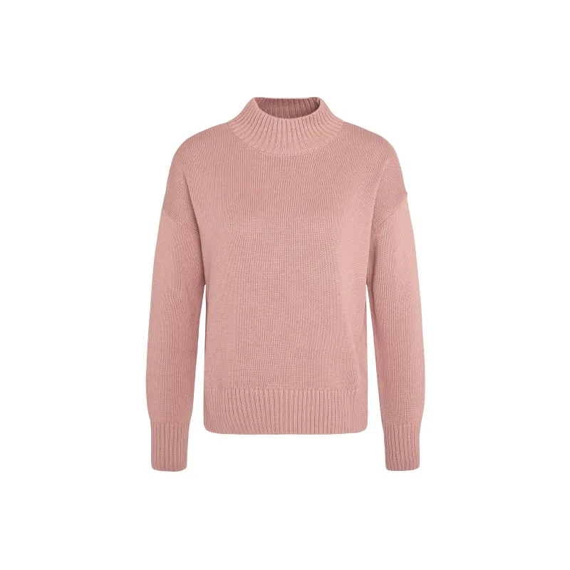 BARBOUR Sandy Knitted Jumper Sweater Women's Pink-0