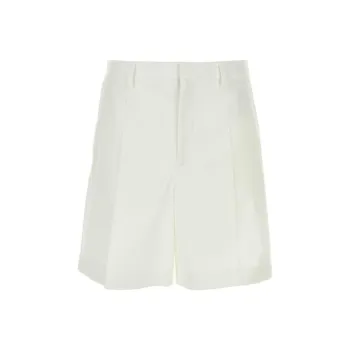 Valentino Pleated Bermuda Shorts