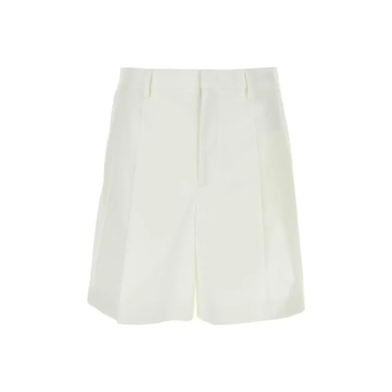 Valentino Pleated Bermuda Shorts-0