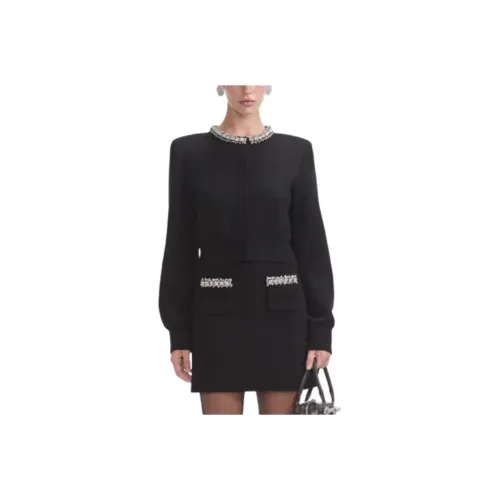 Self portrait Sweater Women's Classic Black