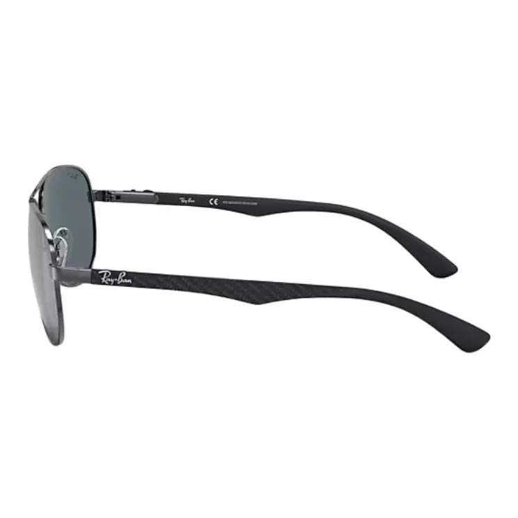 RayBan Metal Aviator Sunglasses Unisex Black-1