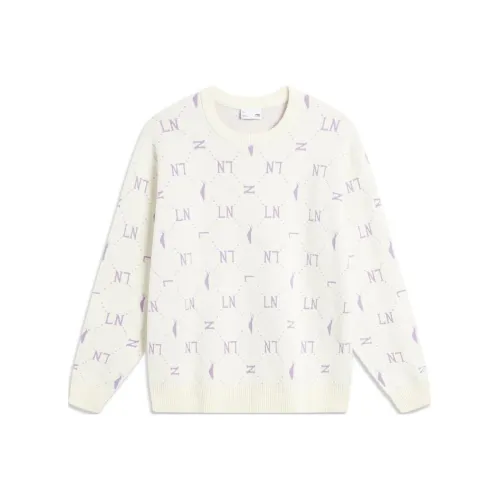 LINING Sports Life Collection Knitwear Women's Ecru