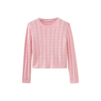 SHUIYUNJIAN Sweater Women's Light Pink
