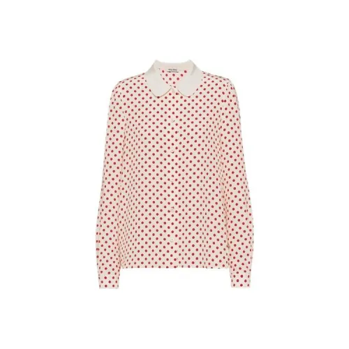 MIU MIU Shirts Women's Red