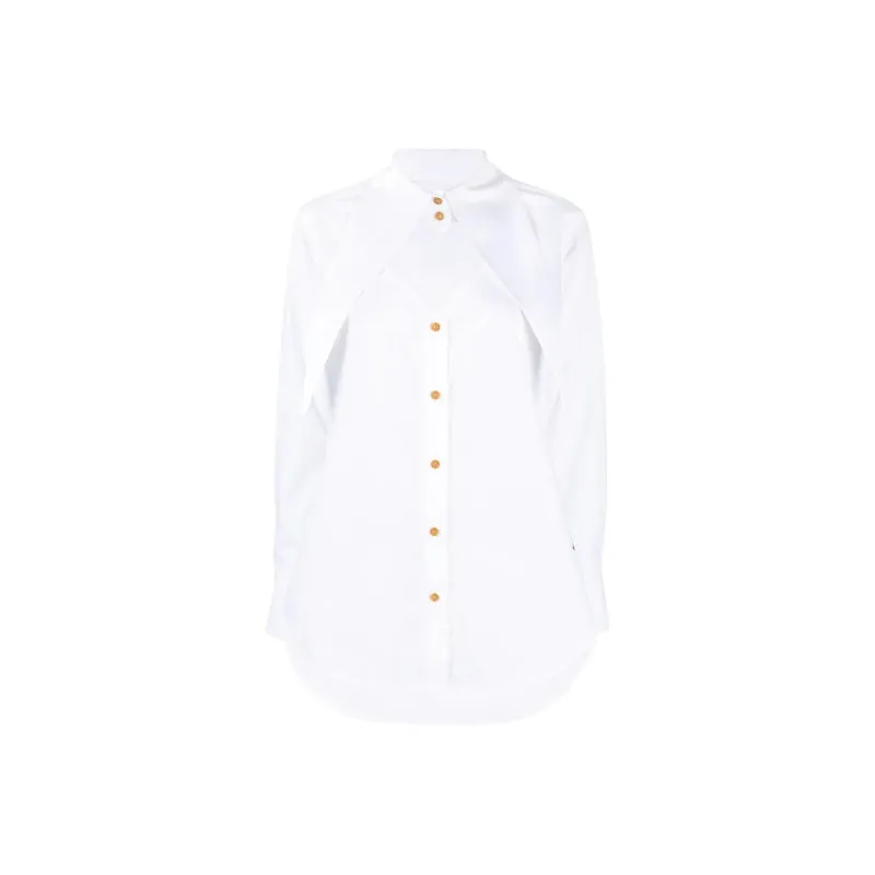 Vivienne Westwood Deconstructed Button up Shirt-0