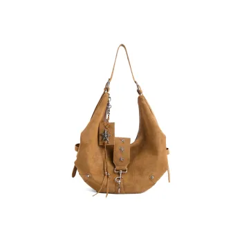 JACD PU Shoulder Bag, Crossbody Bag Regular Women's Roasted Walnut