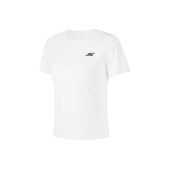 Skechers T Shirt Women's Bright White
