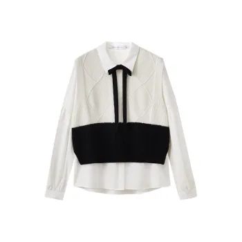 SHUIYUNJIAN Sweater Women's Ivory White