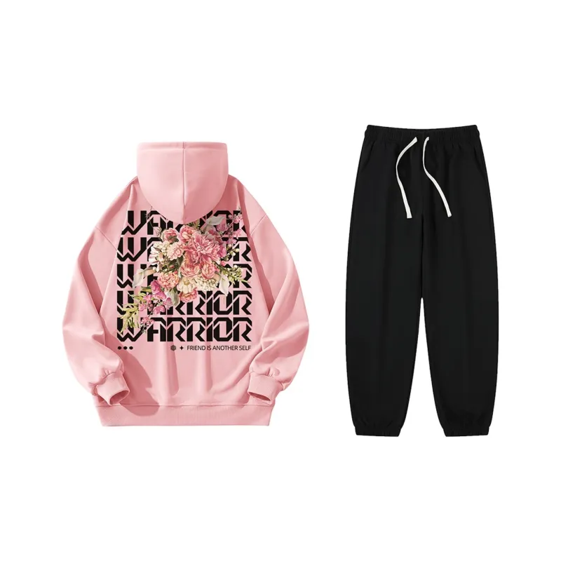 WARRIOR Sweatshirt Sets Unisex-4