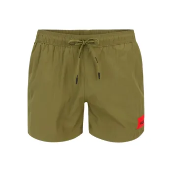 HUGO BOSS Logo Patch Quick Dry Swim Shorts