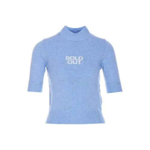 SportMax Mock Neck Short Sleeved Jumper