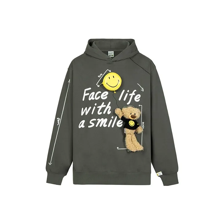 Smiley X 13 DEMARZO SMILEY Sweatshirts Unisex-0