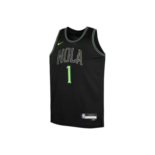 NBA New Orleans Pelicans Basketball Jerseys Men's Blue