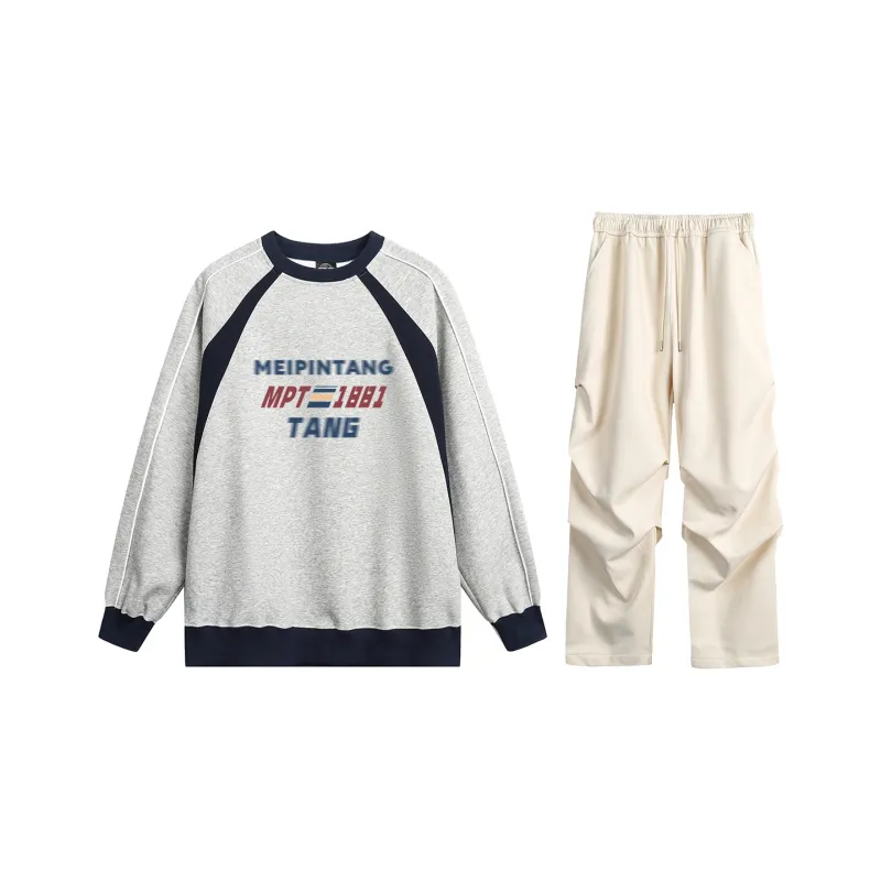 MEIPIN TANG Sweatshirt Set Unisex-30