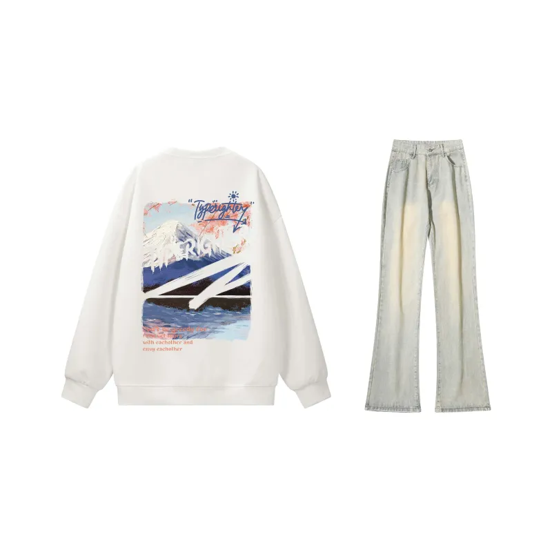 TYPERIGHTER Sweatshirt Set Unisex-42
