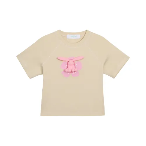 1 TROP FORT T-Shirt Women's Beige Apricot